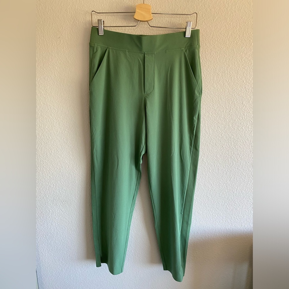Athleta Brooklyn Green Ankle Pants - Picture 2 of 12